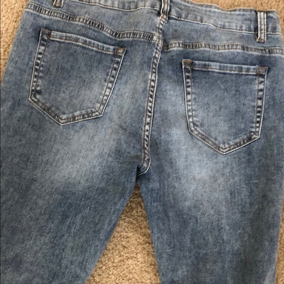 Farfallina gold Italy | Jeans | Nwot 314 Distressed Farfallina Jeans Italy  | Poshmark